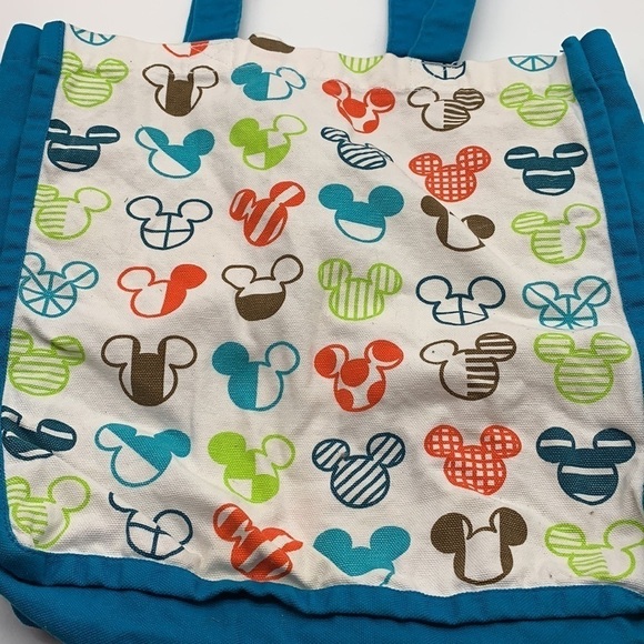 Mickey Mouse Abstract Ears Canvas Tote. TOT1775 - Picture 2 of 8